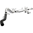 Load image into Gallery viewer, MagnaFlow 11-19 GM 2500/3500 6.0L 4in Single Passenger Side Rear Exit Cat-Back Exhaust w/Black Tips - Main Product View