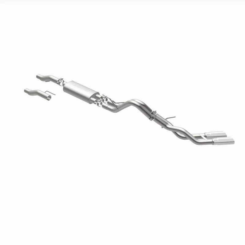MagnaFlow 11 Ford F-150 3.7L/5.0L/6.2L SS Catback Exhaust Dual Same Side Exit w/ 3.5in SS Tips - Additional View 8