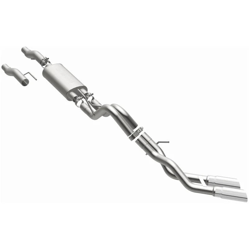 MagnaFlow 11 Ford F-150 3.7L/5.0L/6.2L SS Catback Exhaust Dual Same Side Exit w/ 3.5in SS Tips - Additional View 12