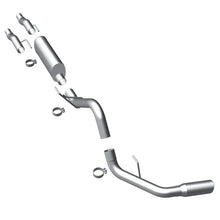 Load image into Gallery viewer, MagnaFlow 11 Ford F-150 3.7L/5.0L/6.2L SS Catback Exhaust Single Rear Side Exit w/ 4in SS Tips - Main Product View