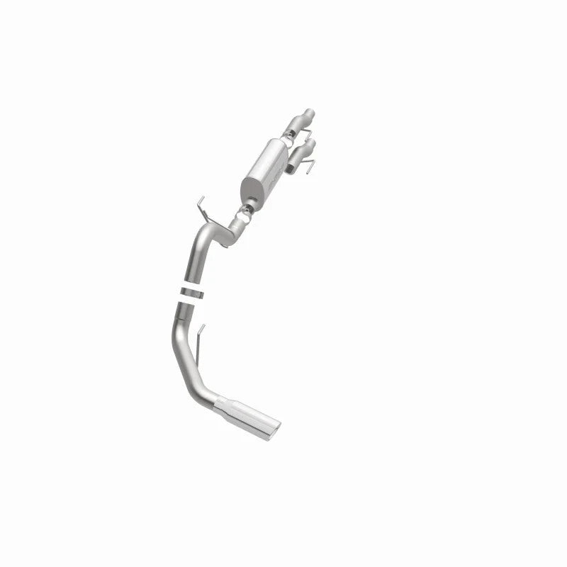MagnaFlow 11 Ford F-150 3.7L/5.0L/6.2L SS Catback Exhaust Single Rear Side Exit w/ 4in SS Tips - Additional View 6