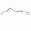 Load image into Gallery viewer, MagnaFlow 11 Ford F-150 3.7L/5.0L/6.2L SS Catback Exhaust Single Rear Side Exit w/ 4in SS Tips - Additional View 7