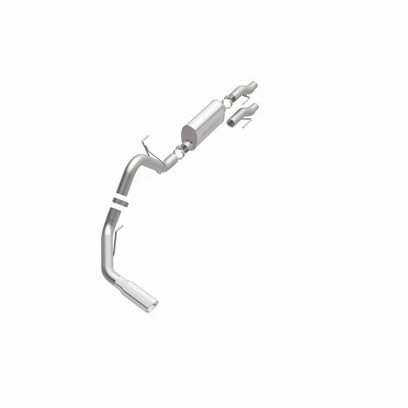 MagnaFlow 11 Ford F-150 3.7L/5.0L/6.2L SS Catback Exhaust Single Rear Side Exit w/ 4in SS Tips - Additional View 14