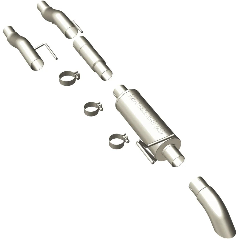 MagnaFlow 11 Ford F-150 3.7L/5.0L/6.2L SS Catback Exhaust w/ 3in SS Turn Down Tip - Main Product View