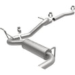 Load image into Gallery viewer, MagnaFlow 12-14 Jeep Wrangler 3.6L Single Straight Rear P/S Exit Stainless C/b Perf Exhaust-Comp - Main Product View