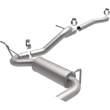 Load image into Gallery viewer, MagnaFlow 12-14 Jeep Wrangler 3.6L Single Straight Rear P/S Exit Stainless C/b Perf Exhaust-Comp - Main Product View