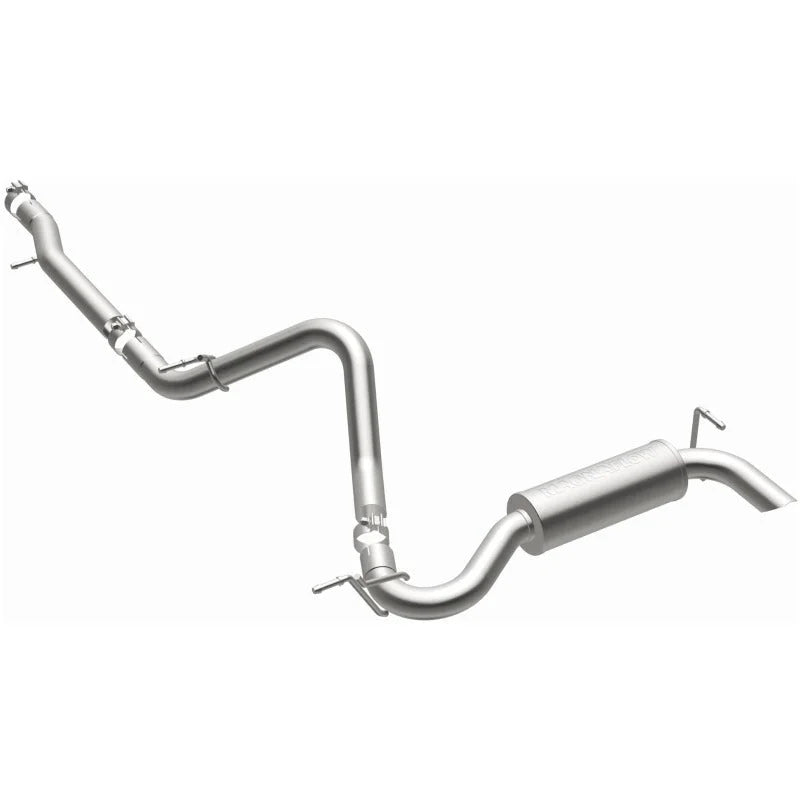 MagnaFlow 12-14 Jeep Wrangler 3.6L Single Straight Rear P/S Exit Stainless C/b Perf Exhaust-Comp - Additional View 10