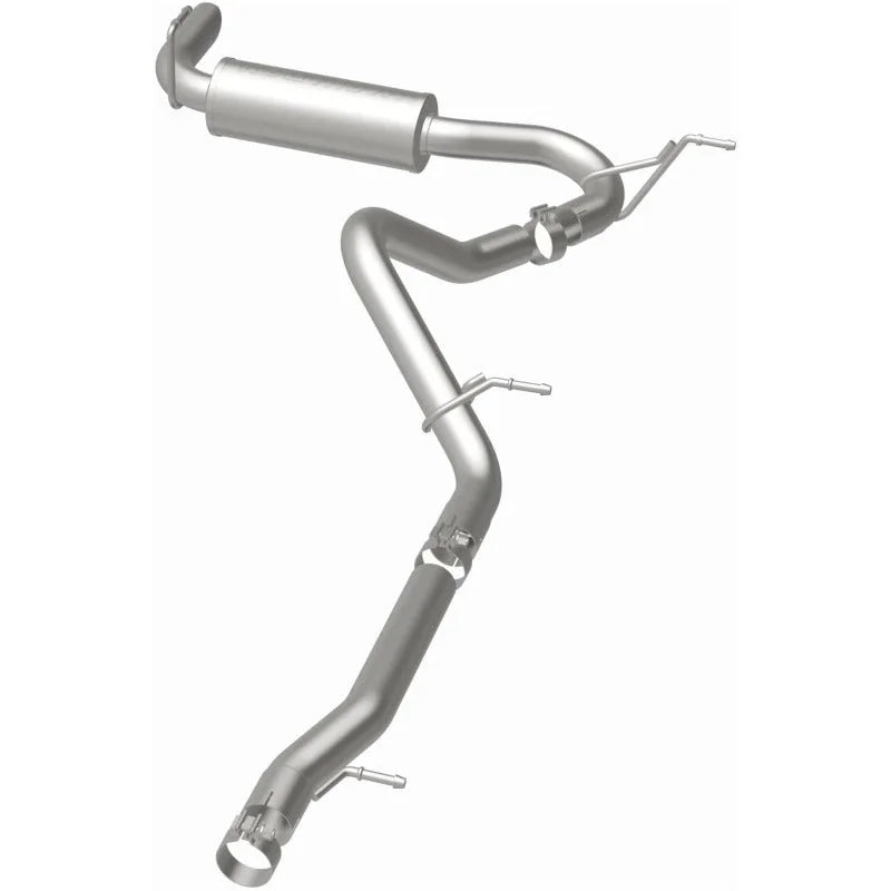 MagnaFlow 12-14 Jeep Wrangler 3.6L Single Straight Rear P/S Exit Stainless C/b Perf Exhaust-Comp - Additional View 16