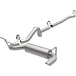 Load image into Gallery viewer, MagnaFlow 12-14 Jeep Wrangler 4dr Single Straight Rear P/S Exit Stainless C/B Performance Exhaust - Main Product View