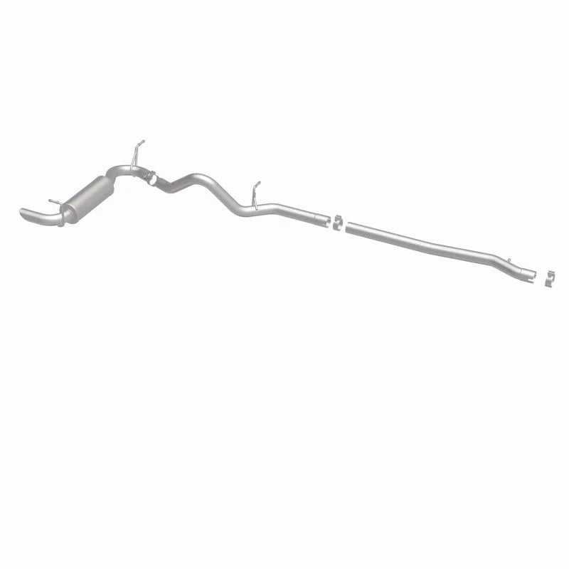 MagnaFlow 12-14 Jeep Wrangler 4dr Single Straight Rear P/S Exit Stainless C/B Performance Exhaust - Additional View 14