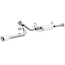 Load image into Gallery viewer, MagnaFlow 12-14 Toyota 4Runner V6 4.0L Single Straight P/S Rear Exit SS Cat Back Performance Exhaust - Side View