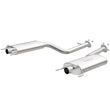 Load image into Gallery viewer, MagnaFlow 12-16 Lexus LS460 4.6L V8 Stainless Steel Axle Back (Uses Factory Tips) - Side View