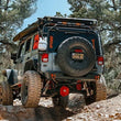 Load image into Gallery viewer, MagnaFlow 12-18 Jeep Wrangler 2.5in Overland Series Cat-Back Exhaust - Back View