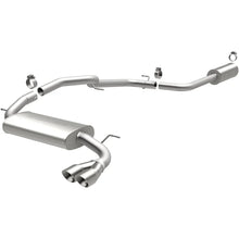 Load image into Gallery viewer, MagnaFlow 12 Ford Focus L4 2.0L HB Single Straight P/S Rear Exit Stainless Cat Back Perf Exhaust - Main Product View