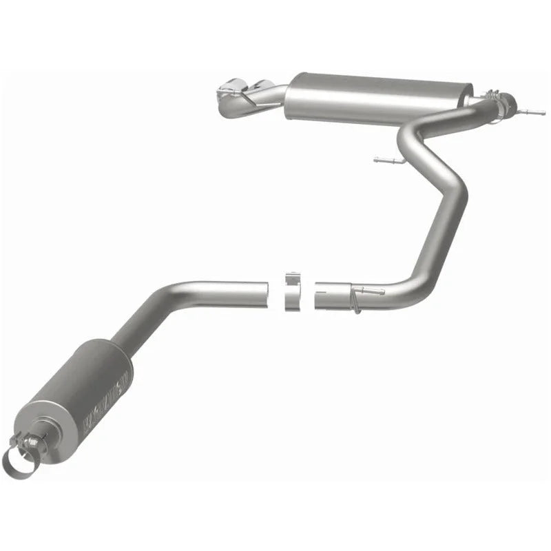 MagnaFlow 12 Ford Focus L4 2.0L HB Single Straight P/S Rear Exit Stainless Cat Back Perf Exhaust - Additional View 13