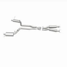 Load image into Gallery viewer, MagnaFlow 12 Jeep Grand Cherokee V8 6.4L Dual Split Rear Exit Stainless Cat Back Performance Exhaust - Additional View 10