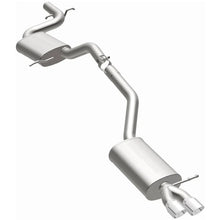Load image into Gallery viewer, MagnaFlow 12 VW Jetta 2.0L Turbocharged Dual Straight D/S Rear Exit Stainless Cat Back Perf Exhaust - Additional View 9