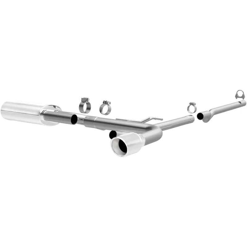 MagnaFlow 13-14 Ford Fusion L4 1.6L Turbo  Stainless Cat Back Performance Exhaust - Main Product View