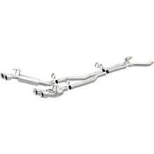 Load image into Gallery viewer, MagnaFlow 13 Chevy Camaro V8 6.2L S/C Quad Split Rear Exit Cat Back Perf Exhaust - Main Product View