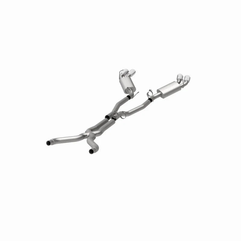 MagnaFlow 13 Chevy Camaro V8 6.2L S/C Quad Split Rear Exit Cat Back Perf Exhaust - Additional View 7
