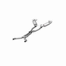 Load image into Gallery viewer, MagnaFlow 13 Chevy Camaro V8 6.2L S/C Quad Split Rear Exit Cat Back Perf Exhaust - Additional View 7