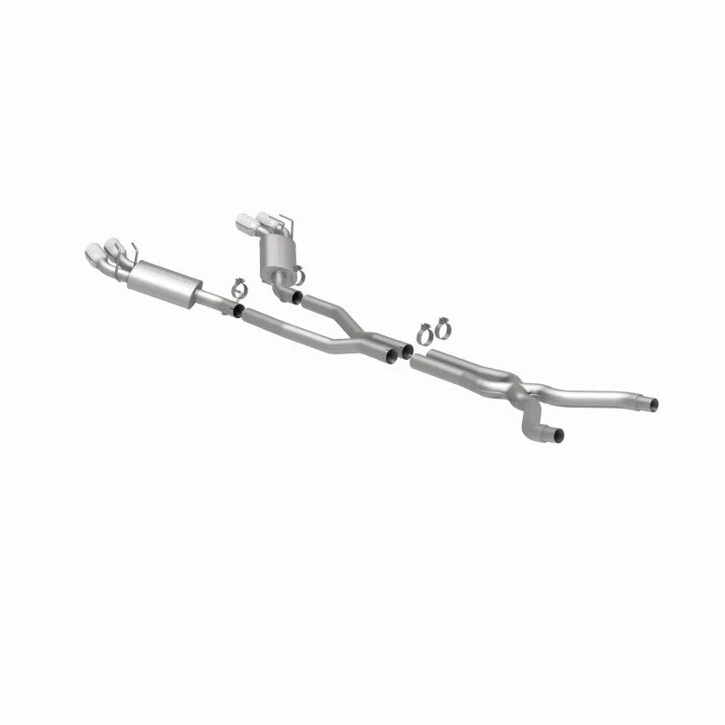 MagnaFlow 13 Chevy Camaro V8 6.2L S/C Quad Split Rear Exit Cat Back Perf Exhaust - Additional View 10