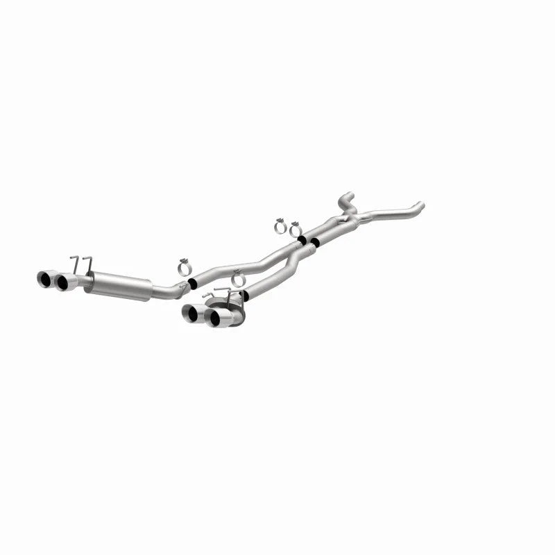 MagnaFlow 13 Chevy Camaro V8 6.2L S/C Quad Split Rear Exit Cat Back Perf Exhaust - Additional View 13