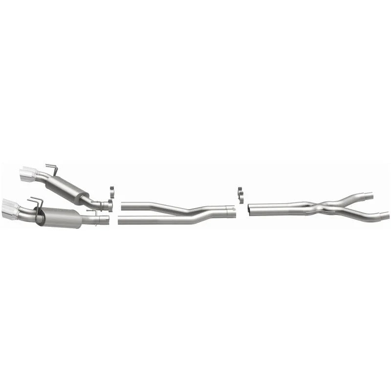MagnaFlow 13 Chevy Camaro V8 6.2L S/C Quad Split Rear Exit Cat Back Perf Exhaust - Additional View 14