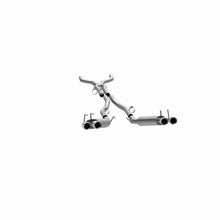 Load image into Gallery viewer, MagnaFlow 13 Chevy Camaro V8 6.2L S/C Quad Split Rear Exit Cat Back Perf Exhaust - Additional View 15