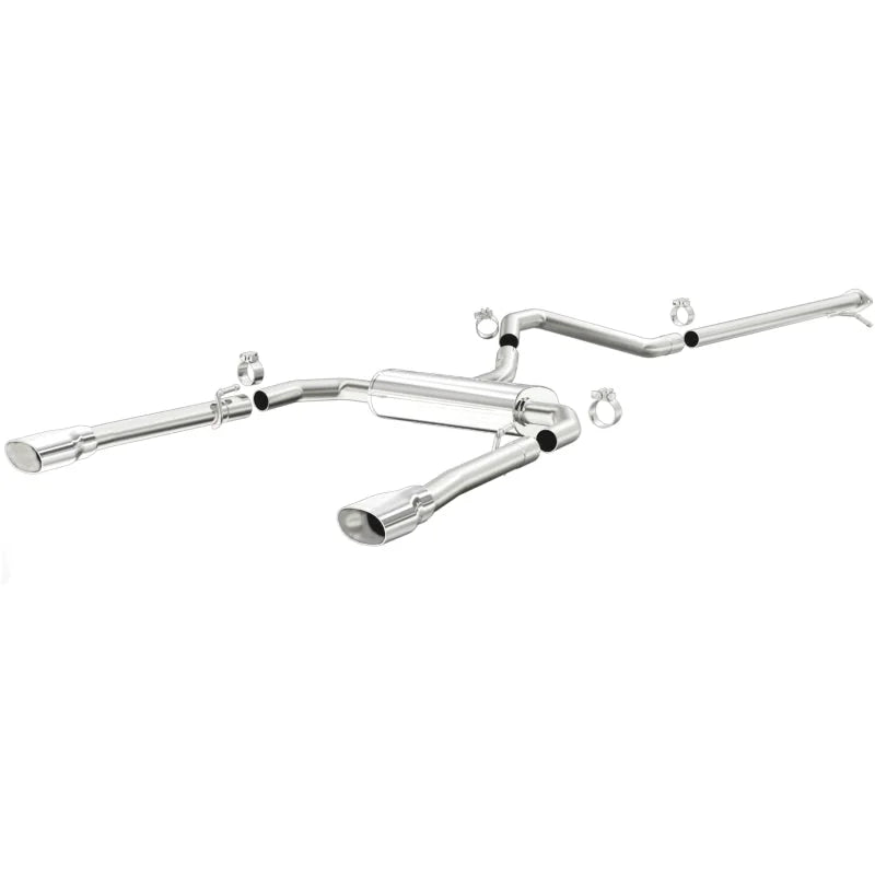 MagnaFlow 13 Dodge Dart L4 1.4L T/C Dual Split Rear Exit Stainless Cat Back Perf Exhaust - Main Product View