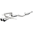 Load image into Gallery viewer, MagnaFlow 13 Ford Focus 2.0L Turbocharged ST Dual Center Rear Exit Stainless Cat Back Perf Exhaust - Main Product View