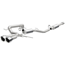 Load image into Gallery viewer, MagnaFlow 13 Ford Focus 2.0L Turbocharged ST Dual Center Rear Exit Stainless Cat Back Perf Exhaust - Main Product View
