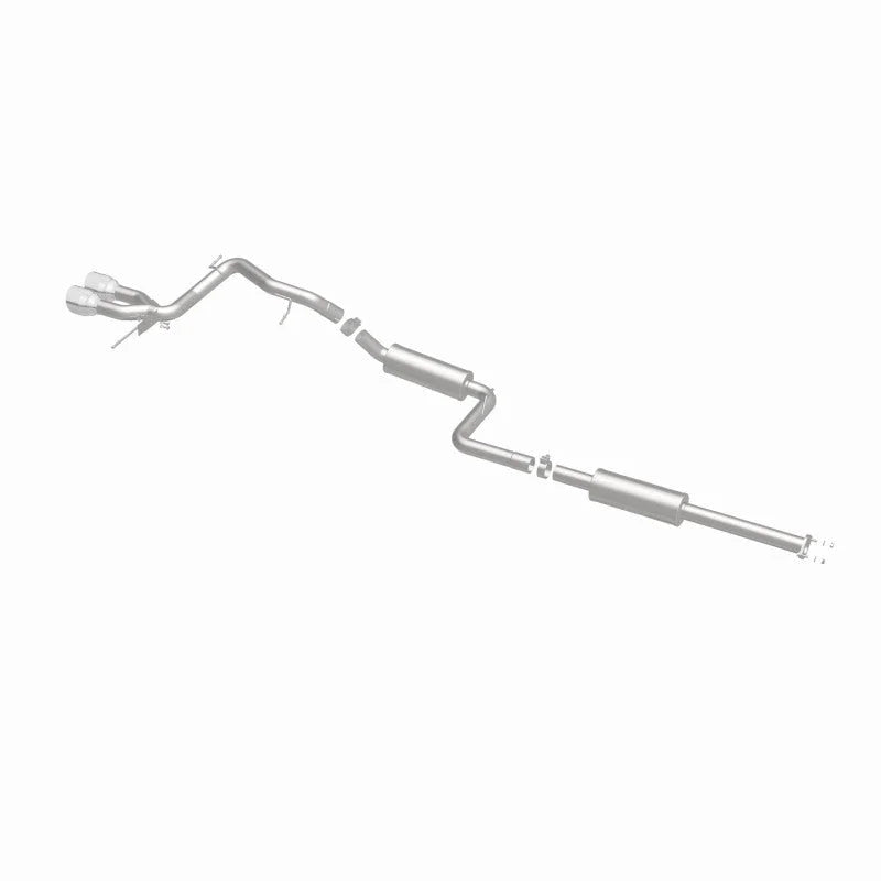 MagnaFlow 13 Ford Focus 2.0L Turbocharged ST Dual Center Rear Exit Stainless Cat Back Perf Exhaust - Additional View 5