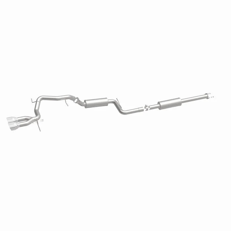 MagnaFlow 13 Ford Focus 2.0L Turbocharged ST Dual Center Rear Exit Stainless Cat Back Perf Exhaust - Additional View 12