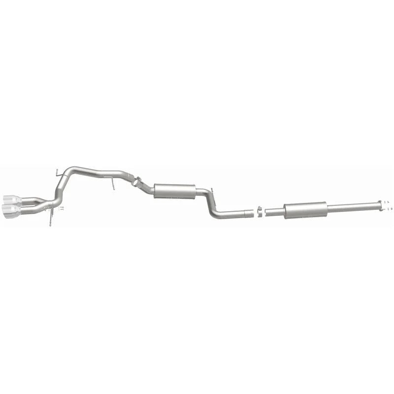 MagnaFlow 13 Ford Focus 2.0L Turbocharged ST Dual Center Rear Exit Stainless Cat Back Perf Exhaust - Additional View 15