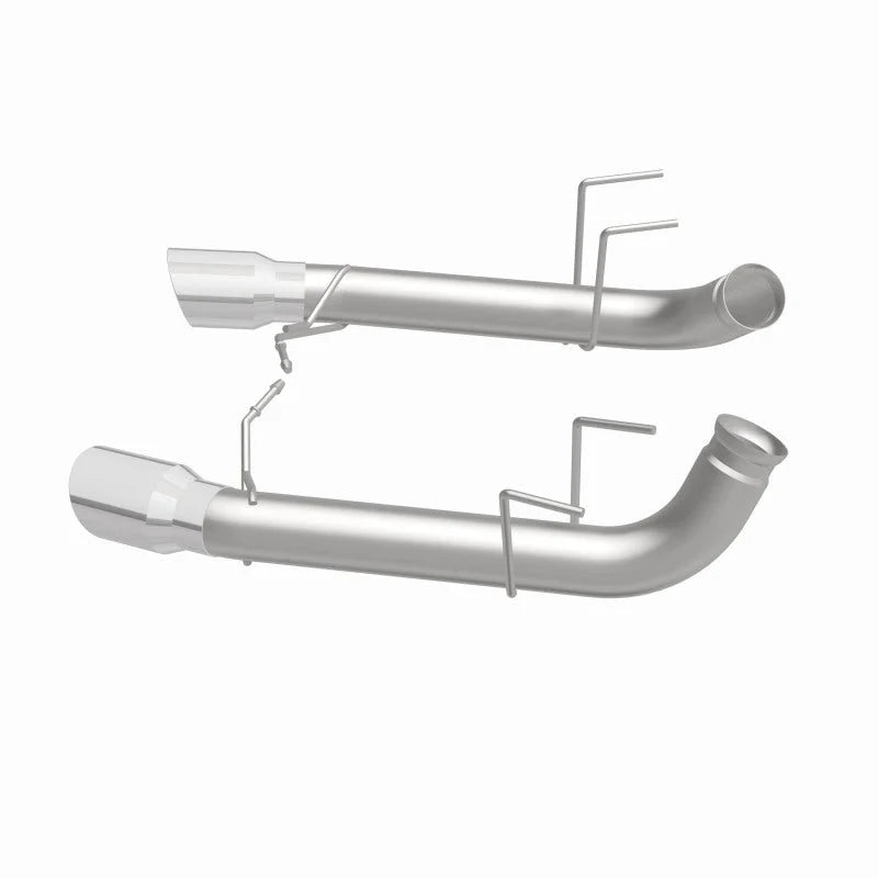 MagnaFlow 13 Ford Mustang Dual Split Rear Exit Stainless Axle-Back Cat Back Exhaust (Competition) - Additional View 10