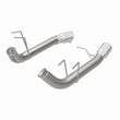 Load image into Gallery viewer, MagnaFlow 13 Ford Mustang Dual Split Rear Exit Stainless Axle-Back Cat Back Exhaust (Competition) - Additional View 11