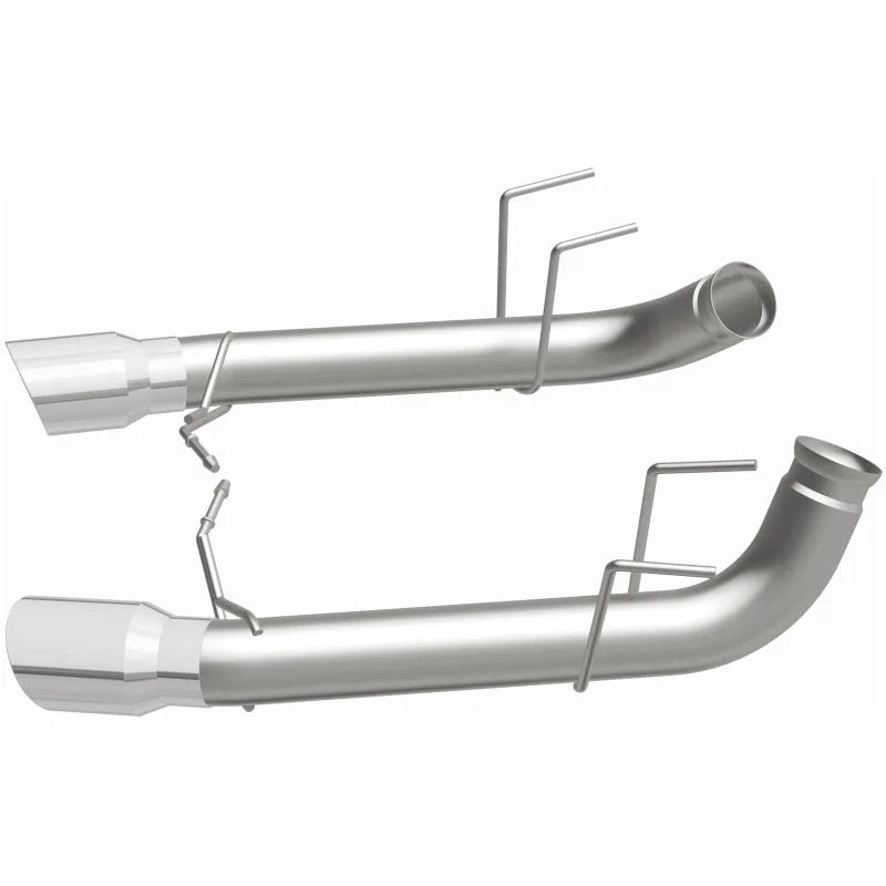 MagnaFlow 13 Ford Mustang Dual Split Rear Exit Stainless Axle-Back Cat Back Exhaust (Competition) - Additional View 15