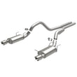 Load image into Gallery viewer, MagnaFlow 13 Ford Mustang Dual Split Rear Exit Stainless Cat Back Performance Exhaust (Street) - Main Product View