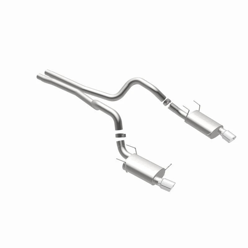 MagnaFlow 13 Ford Mustang Dual Split Rear Exit Stainless Cat Back Performance Exhaust (Street) - Additional View 6