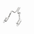 Load image into Gallery viewer, MagnaFlow 13 Ford Mustang Dual Split Rear Exit Stainless Cat Back Performance Exhaust (Street) - Additional View 8