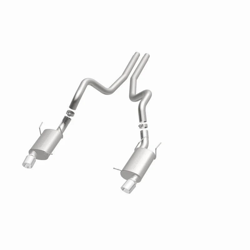 MagnaFlow 13 Ford Mustang Dual Split Rear Exit Stainless Cat Back Performance Exhaust (Street) - Additional View 8