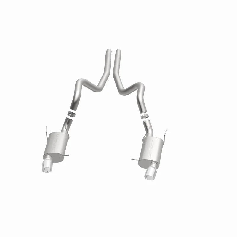 MagnaFlow 13 Ford Mustang Dual Split Rear Exit Stainless Cat Back Performance Exhaust (Street) - Additional View 12