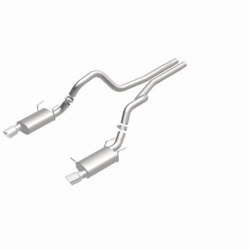MagnaFlow 13 Ford Mustang Dual Split Rear Exit Stainless Cat Back Performance Exhaust (Street) - Additional View 13