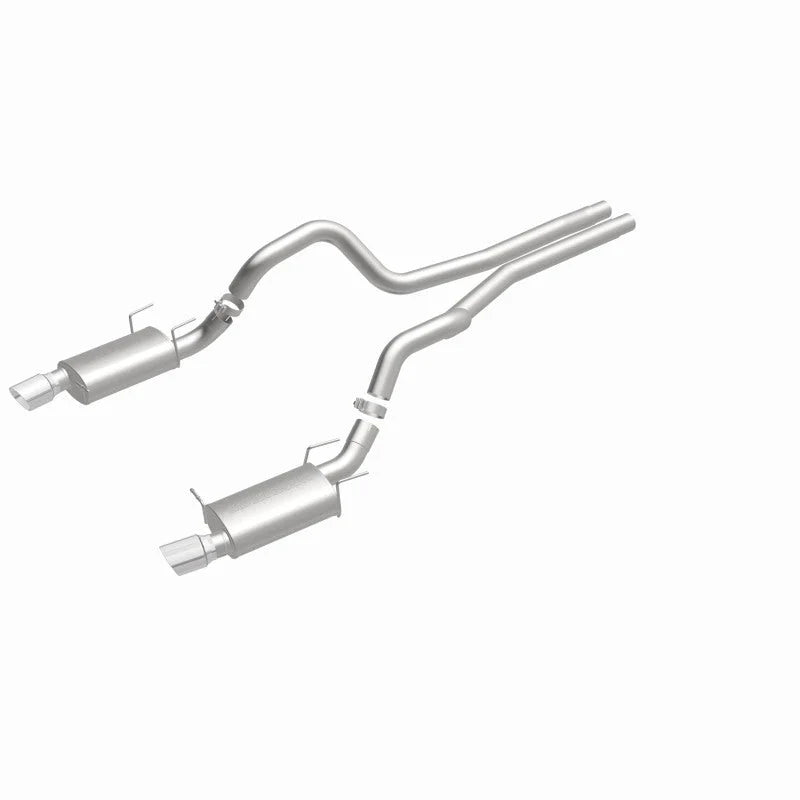 MagnaFlow 13 Ford Mustang Dual Split Rear Exit Stainless Cat Back Performance Exhaust (Street) - Additional View 14