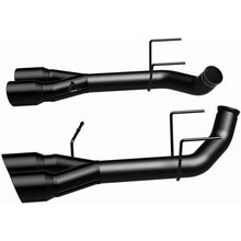 Load image into Gallery viewer, MagnaFlow 13 Ford Mustang Shelby GT500 V8 5.8L Quad Split Rear Exit Stainless Cat Back Perf Exhaust - Additional View 13