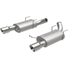 Load image into Gallery viewer, MagnaFlow 13 Ford Mustang V8 5.0L Dual Split Rear Exit Stainless Cat Back Performance Exhaust - Main Product View