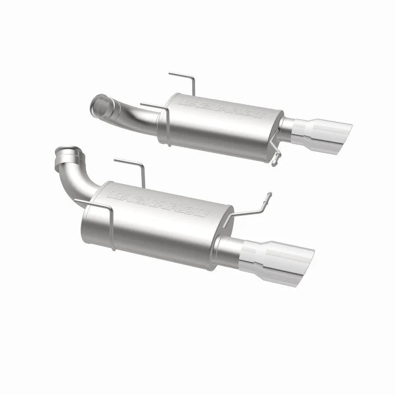 MagnaFlow 13 Ford Mustang V8 5.0L Dual Split Rear Exit Stainless Cat Back Performance Exhaust - Additional View 7