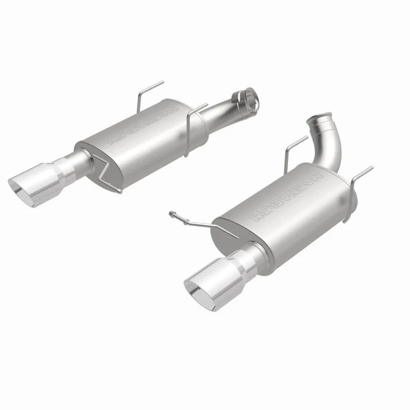 MagnaFlow 13 Ford Mustang V8 5.0L Dual Split Rear Exit Stainless Cat Back Performance Exhaust - Additional View 10