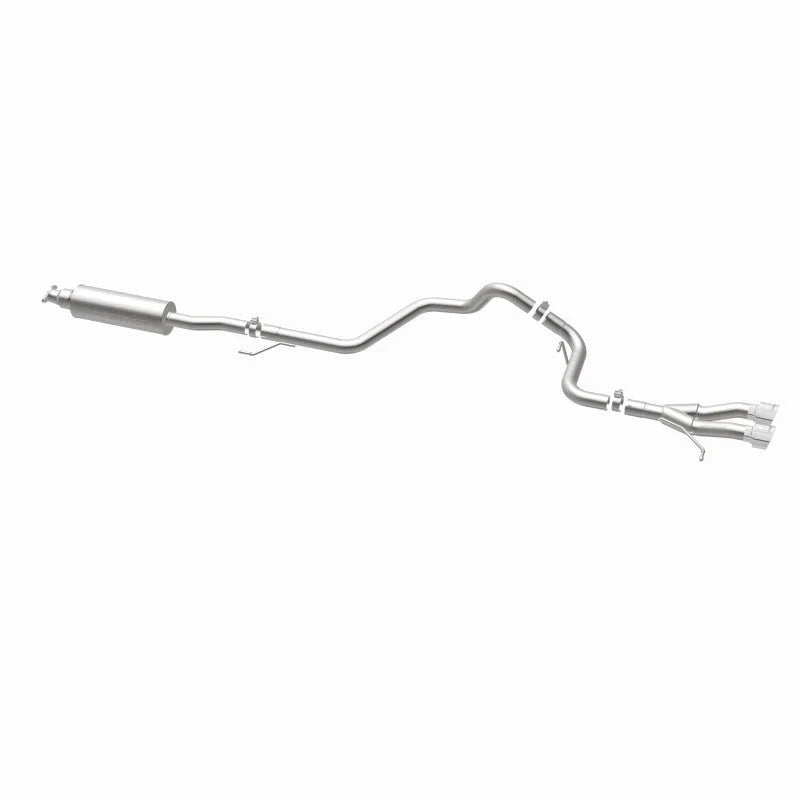 MagnaFlow 13 Hyundai Veloster 1.6L Turbo Dual Center Rear Exit Stainless Cat Back Perf Exhaust - Additional View 8